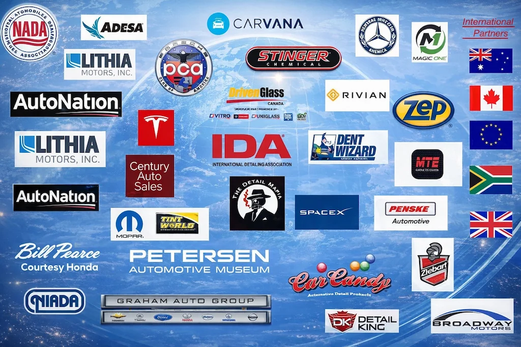 An image showing loads of company logos... including, but not limited to; Tesla, SpaceX, AutoNation, and Car Candy