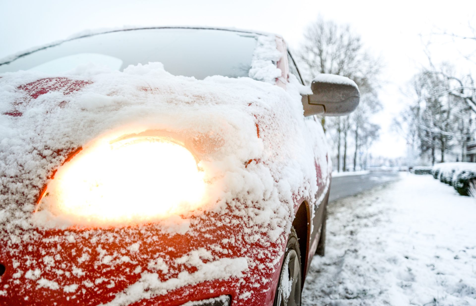 Snowy Car